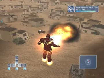 Iron Man screen shot game playing